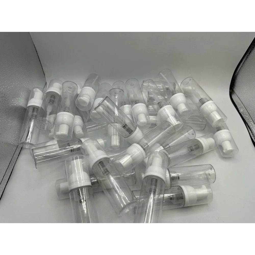Travel Foam Pump Bottle - 2oz Small Size Foaming Hand Soap Dispenser 30 Total!